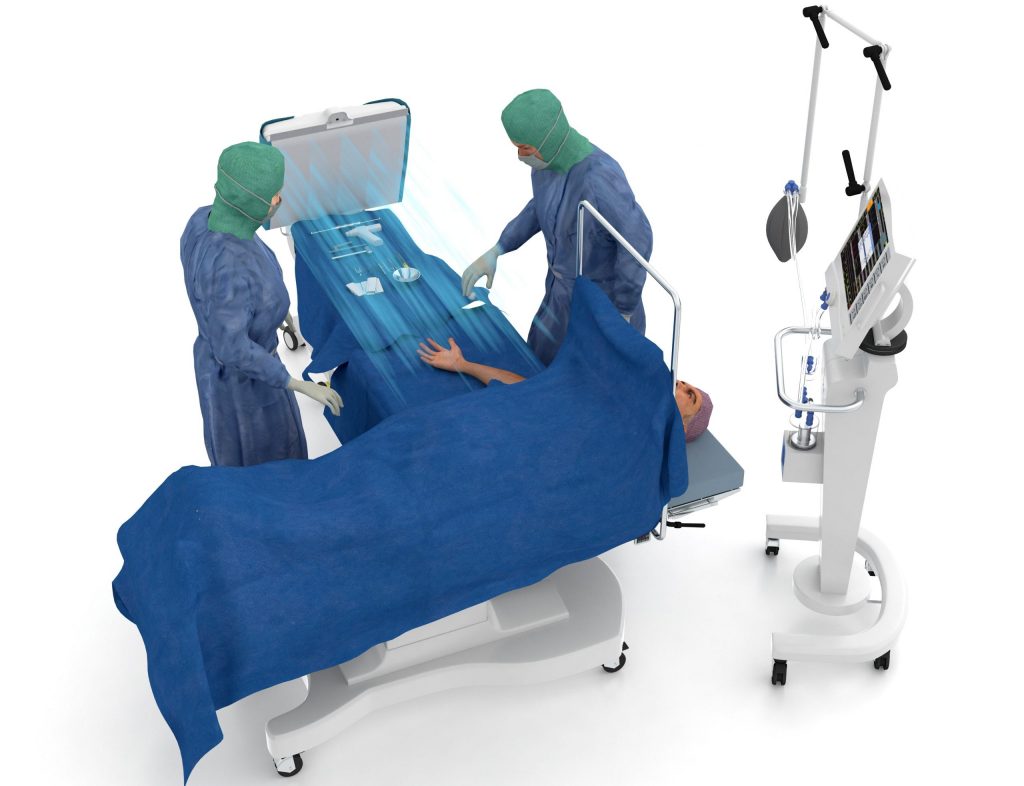 Ambulatory surgery ventilation